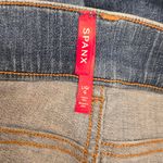 Spanx Straight-Leg Ankle High Rise Jeans Vintage Indigo Size L Photo 4