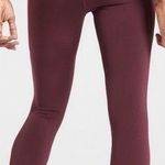 Athleta Tenacity 7/8 Tight In Powerlift Antique Burgundy XS Photo 1