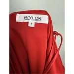 WYLDR  superstitious cowl neck slip red mini dress small Photo 6