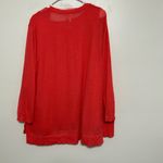 JM Collection Coral Orange Sweater and Tank Set Size 2X Photo 11