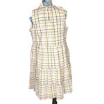 Loft  plaid summer dress size small Photo 3