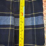 Plaid kick pleated skirt Blue Size 18 Photo 4