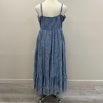 Torrid  Blue Maxi Two Tone Lace Tiered Hem Dress - New - Size 14/16 (1) Photo 4