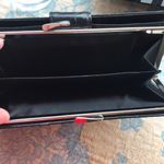 Mundi Snap clutch wallet by mundo black NWT vegan alligator Photo 3