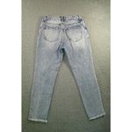 Kancan Mom‎ Jeans Women 5/26 High Rise Distressed Fringe Festival Denim Blue Photo 1