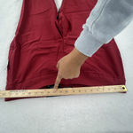 Roz & Ali  Classic Fit Pants Womens 20W Plus High Rise Ankle Red Stretch Studs Photo 11