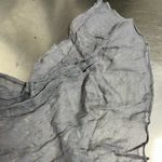 Stella & Dot  Women Gray with Metallic Thread Wrap Scarf - EUC Photo 2