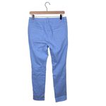 J. McLaughlin 5-Pocket Stretch Cotton Twill Straight Leg Pants Light Blue Size 8 Photo 1