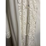 Vintage Nightgown/Robe Womens M 14/16 White Lace Nylon Long Peignoir Set Sears Size M Photo 6