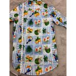 True Destiny NWT True Destinations Resort Wear Tropical Toucan Print Shirt Dress Size S Photo 2