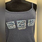 EUC Anker Beach Wear Blue and White Dolphin Cancun, Mexico Tank size large Photo 1