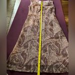 Vintage Japanese Paisley Print Vosci Dress In Pink Made in Japan Photo 5