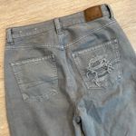 American Eagle Women’s Distressed Mom Jeans Sage Size 2x28 Photo 6