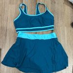 Teal and Light Blue bikini set Photo 0