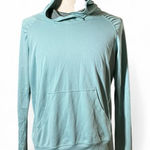Patagonia  Women's Light Blue Lightweight Hooded Pullover Athletic Top Baselayer Photo 0