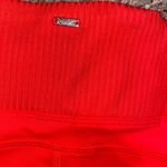 Victoria's Secret Ultimate orange See-thru on outside of legs, Sz large Leggings Photo 6