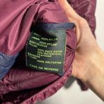 Source Unknown Propel Purple Blue Down Puffer Jacket Coat‎ Layered Womens L Outdoor Warm FLAWS Photo 3