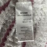 Paper Crane Waffle Knit Striped Knot Front Top Size M Button Down Photo 6