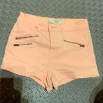 Abercrombie & Fitch - Baby pink high waisted Abercrombie hot shorts zipper spring classic casual Photo 1