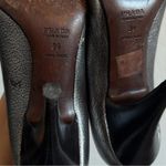 Prada y2k buckle gun-metal metallic pumps Photo 7