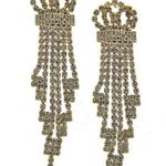 Button / Dangle / Crown / Earring Set Photo 0