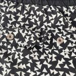 Sequin Hearts Triangle Shapes Shorts Black White Size 11 Photo 3