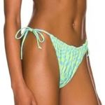 NEW It’s Now Cool x free people checkered wave bikini‎ bottom, M Blue Size M Photo 2