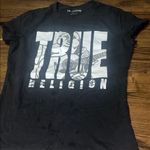 True Religion  Black Graphic Tee Photo 0