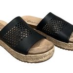 Bella Vita  Leather Beverly Espadrille Platform Wedge Sandal. Size 9M. Photo 1