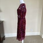 Shoshanna  Dyer Dress in Fuchsia Multi Size 6 Photo 9