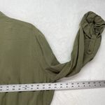 Motherhood Maternity  Nursing Cardigan top Womens XL Long sleeve roll‎ tab Shirt Photo 8