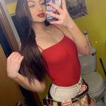 Discovery Red ribbed body suit Photo 0