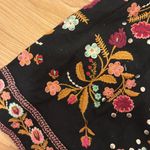 ZARA  Floral Embroidered Skirt Photo 3