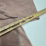 Abercrombie & Fitch Hoodie Womens Medium Pink Ribbed Velour Pullover Sweater Photo 7