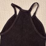 Free People New!  Movement XS/S Happiness Runs Washed Black Crop Top Photo 8