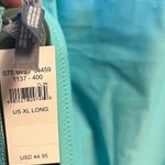 Aerie  Swimsuit Blue (Teal) Plunge Halter One Piece Bathing Suit Sz XL Long NWT Photo 4