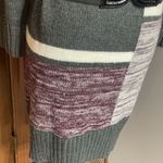 Notations Beautiful grey sweater dress with belt Photo 3