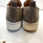 SOUL Naturalizer Turner Taupe Slip On Sneaker Perforated Side Zip Shoes Womens 8 Brown Photo 5
