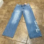 Juicy Couture  Women's low rise abbot side seam logo indigo Jeans Photo 1