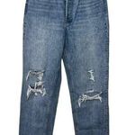 Aritzia Denim Forum The BF High Rise Loose Jeans 28L Blue Organic Cotton Size 27 Photo 0