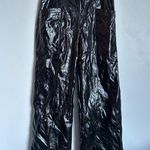 Free People  Star Crossed Lovers Straight Leg Vegan Patent Leather Pants Photo 0