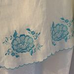 Ann Taylor  Linen Embroidered Skirt Sz: 2P Photo 5