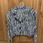 Love + Harmony zebra button up crop top Photo 0