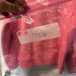 IZOD  Golf Women’s Pink Quarter Zip Cotton‎ Blend Pullover Sweatshirt Tennis Prep Photo 4