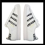 Adidas  Superstar Women’s S6 White Black Croc Pattern Classic Shell Toe Sneakers Photo 8