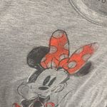 Disney  Minnie Mouse Gray T Shirt Sketch Tee Top Size Medium Photo 3