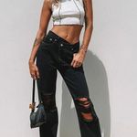 Princess Polly Black Jeans Photo 0