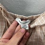 American Eagle  Women Beige Plaid Mini dress size L‎ Photo 5