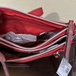 Dress Barn New  Vibrant Red Crossbody Bag Photo 2
