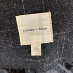 Silence + Noise  Moto Jacket Dress Gray Asymmetrical Zip Edgy Style S Photo 3